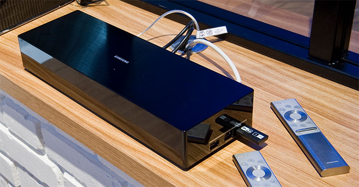 Die One Connect Box von Samsung