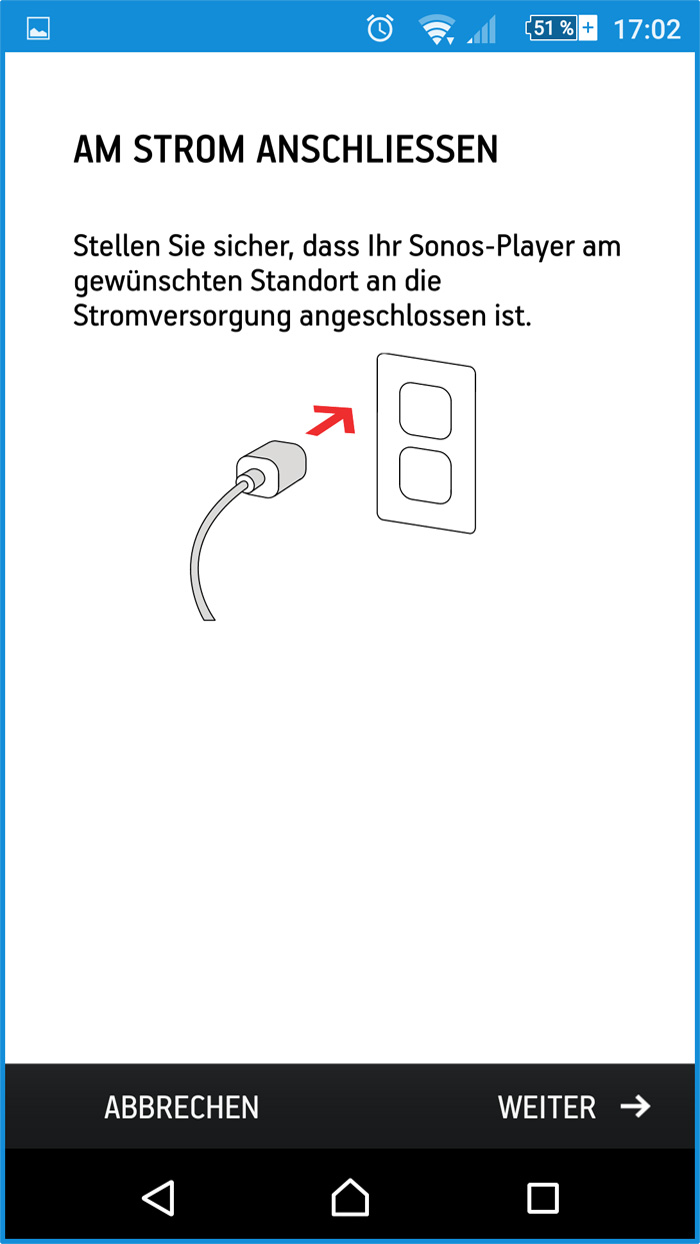 sonos player hinzufügen