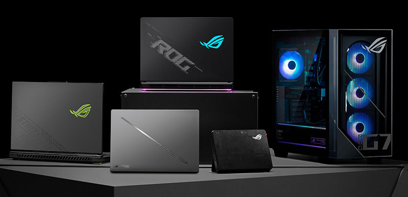 ROG definiert Gaming neu mit seiner leistungsstarken Palette