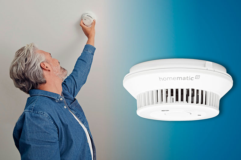 Homematic IP Rauchwarnmelder mit Q-Label