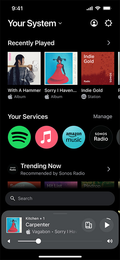 Sonos präsentiert neue App